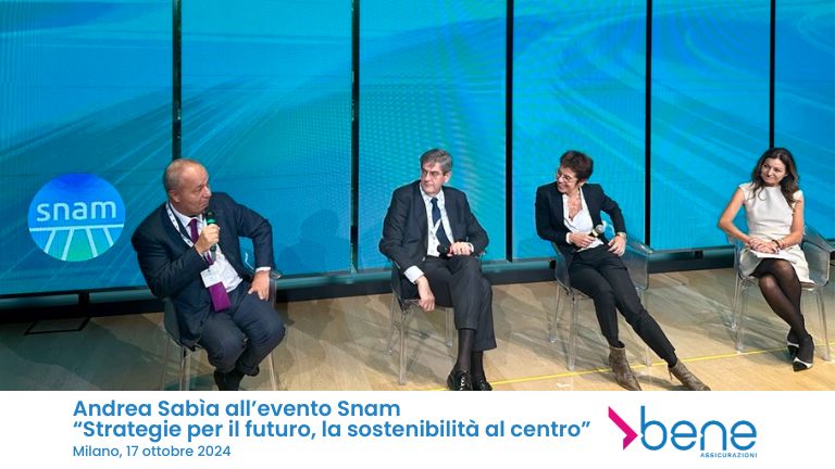 Andrea Sabìa evento Snam